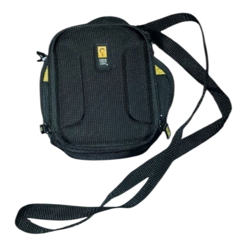 Caselogic case black yellow storage case clean very lightly used preowned vguc